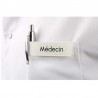 Badge magnétique de médecin - Blanc