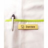 Badge magnétique de dentiste - Or