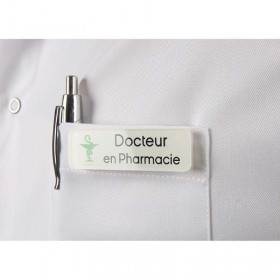 Badge magnétique de Docteur en Pharmacie