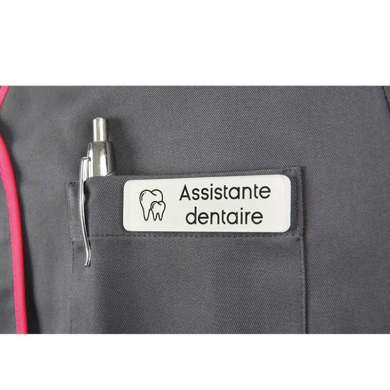 Badge magnétique d'Assistante dentaire