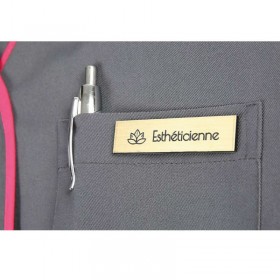 Badge pour Esthéticienne couleur or