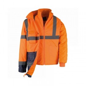 Parka 3-en-1 Haute Visibilité Orange KAPRIOL