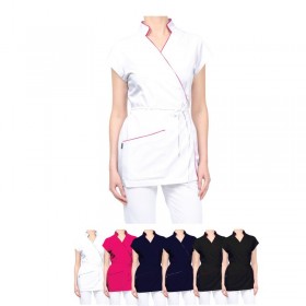 blouse professionnelle kimono femme
