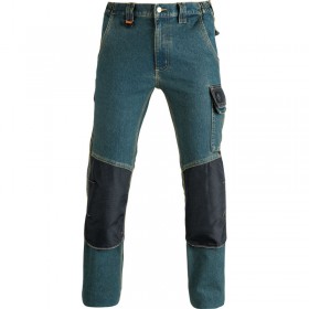 Pantalon de travail denim/noir