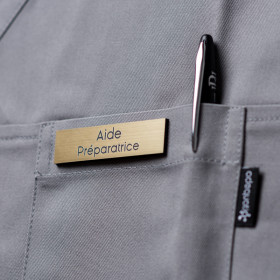 Badge magnétique d’aide préparatrice - Or