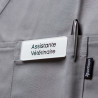 Badge magnétique d’assistante vétérinaire - Blanc