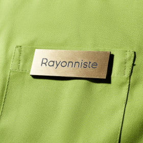 Badge rayonniste aimanté - Or