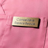 Badge Magnétique | Badge Conseillère Espace Beauté Or | Express 24H