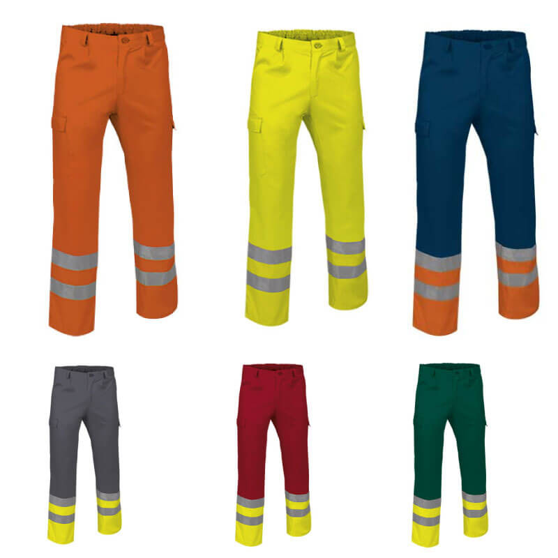 Pantalon de travail haute visibilité TRAIN VALENTO | Vêtement de travail pas cher