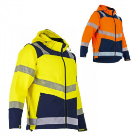 Veste de travail softshell haute visibilité VISEUR LMA