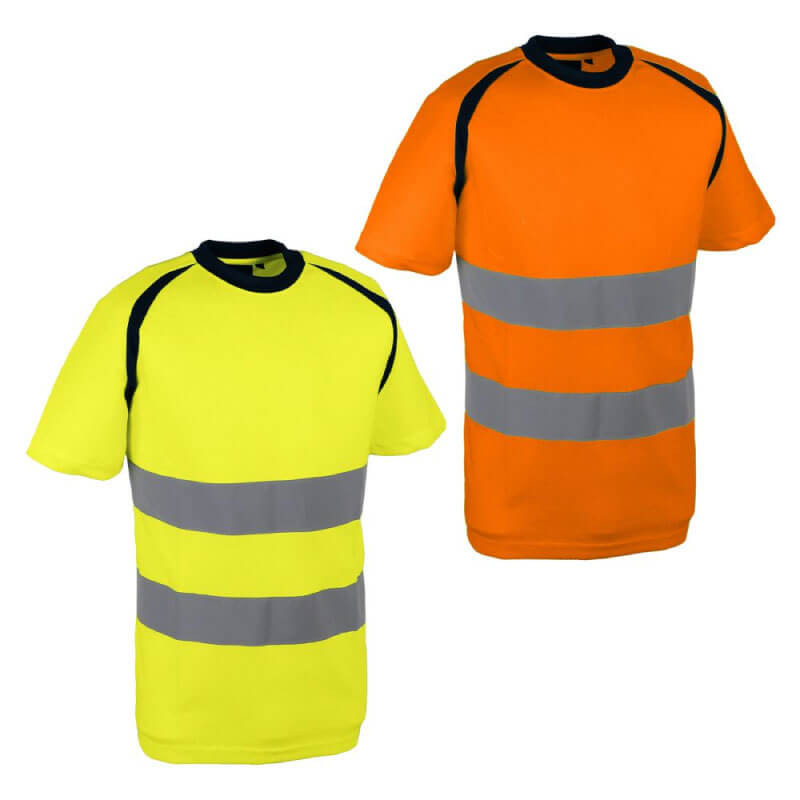 T-shirt haute visibilité SUZO SINGER SAFETY | Vêtement de travail haute visibilité