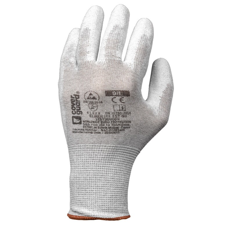 Lot de 30 paires de gants de protection antistatique Coverguard Eurolite EST90