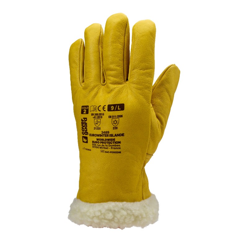 THERMALIGHT gant protection pour manutention en milieu froid positif Gants  pour Professionnels‎